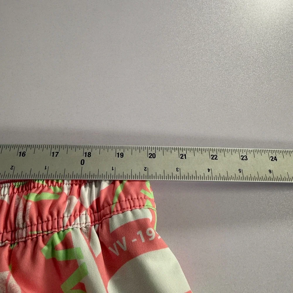 Vineyard Vines Swim Trunks Mens 3XB Big Pink‎ Lined Swimming Hawaiian Floral